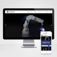 (自适应手机版)html5响应式机械齿轮加工外贸网站源码模板
